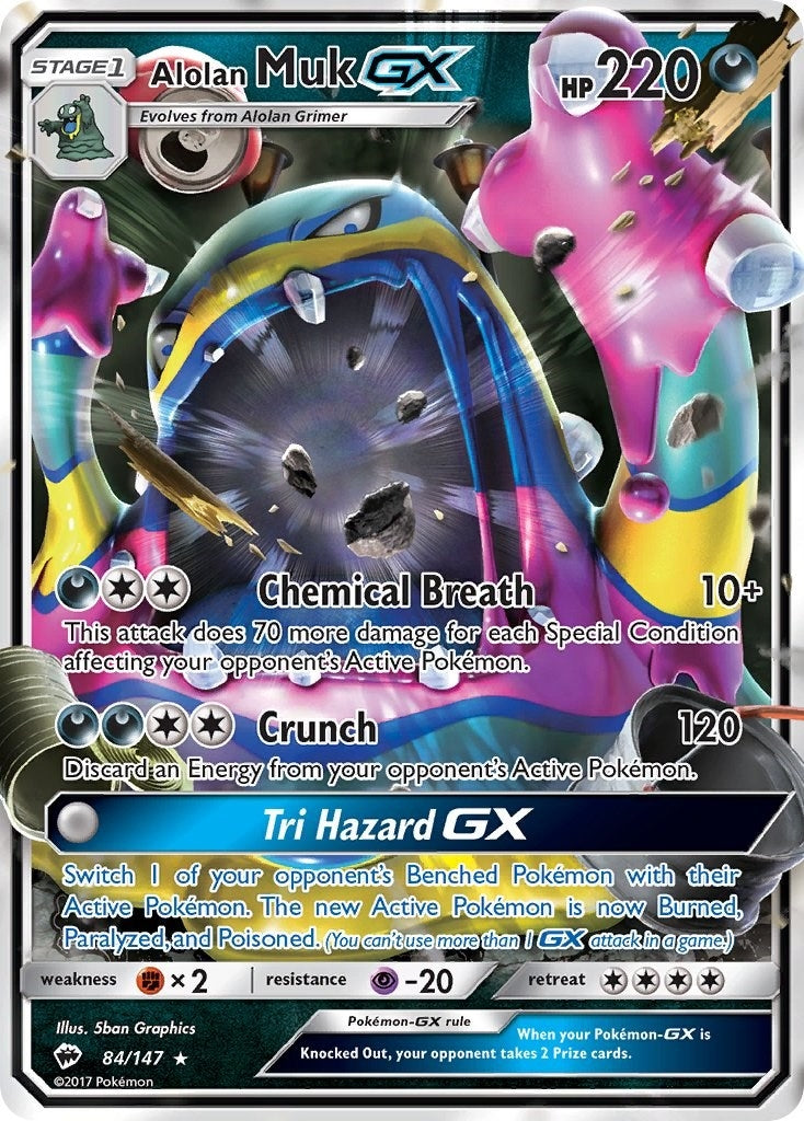Alolan Muk GX (84/147) (SM03)
