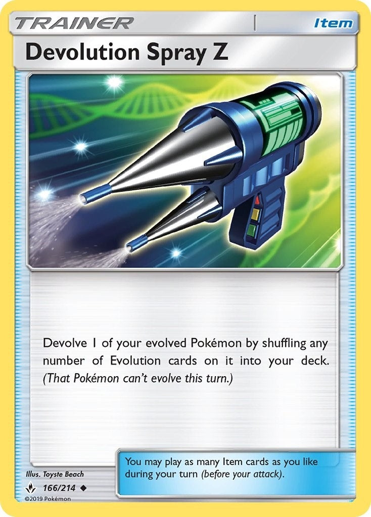 Devolution Spray Z (166/214) (SM10)