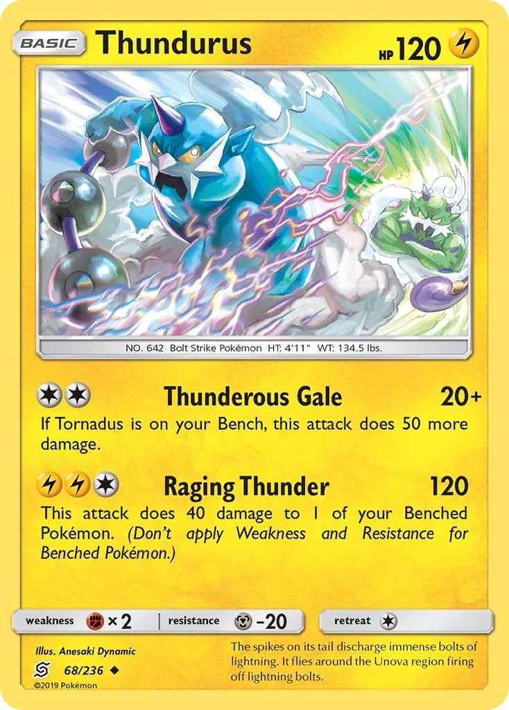 Thundurus (68/236) (SM11)