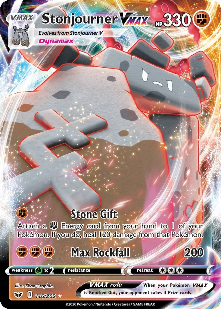 Stonjourner VMAX (116/202) (SWSH01)