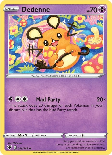 Dedenne (078/189) (SWSH03)