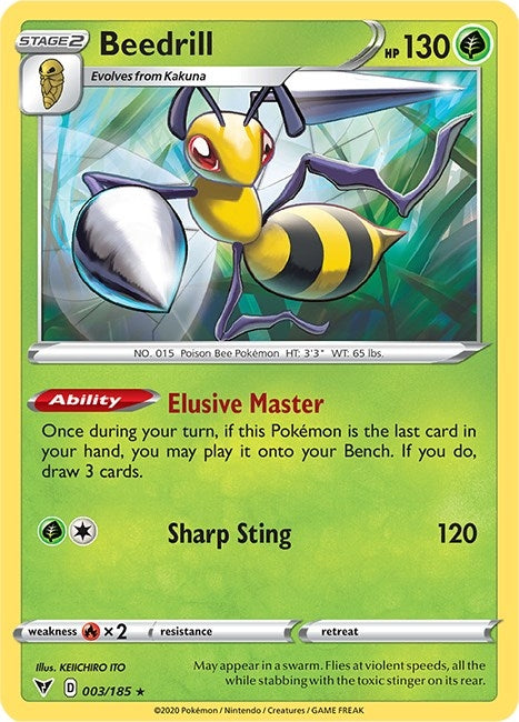 Beedrill (003/185) (SWSH04)