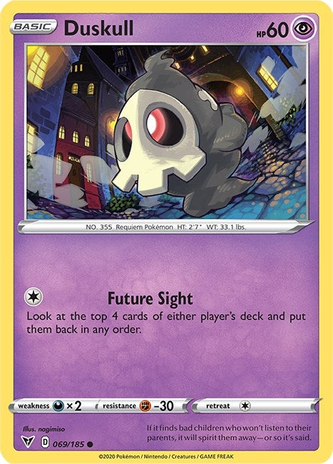 Duskull (069/185) (SWSH04)
