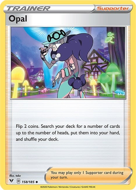 Opal (158/185) (SWSH04)
