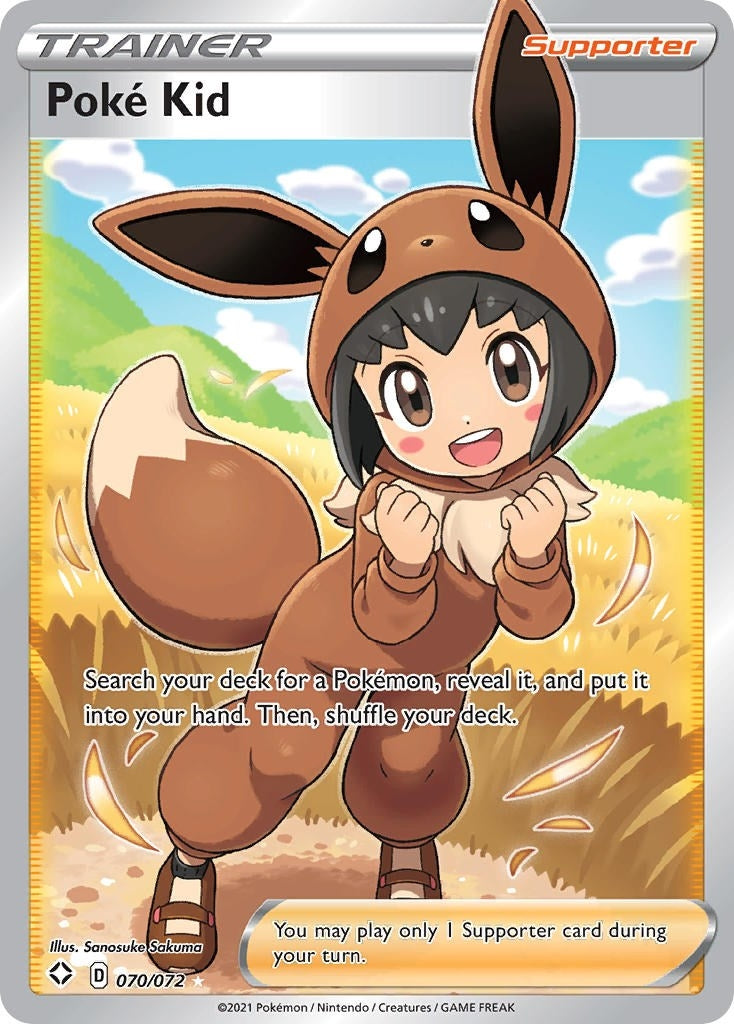 Poke Kid (Full Art) (070/072) (SHF)