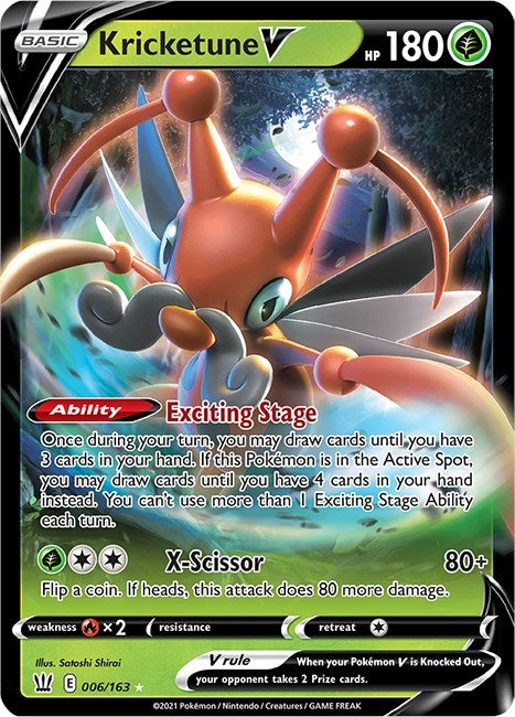 Kricketune V (006/163) (SWSH05)