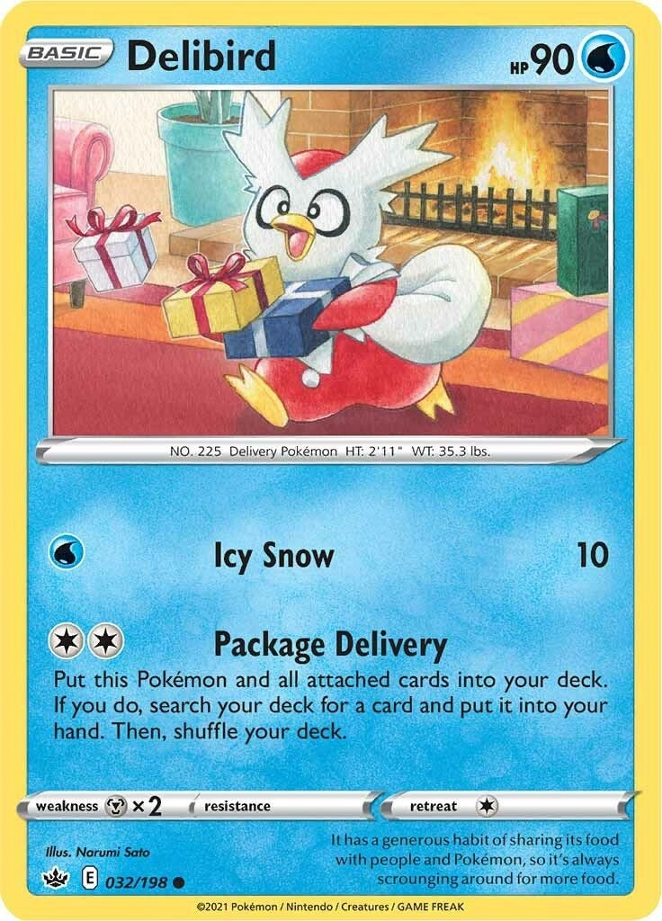 Delibird (032/198) (SWSH06)