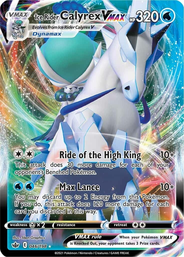 Ice Rider Calyrex VMAX (046/198) (SWSH06)