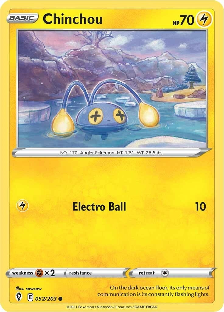 Chinchou (052/203) (SWSH07)