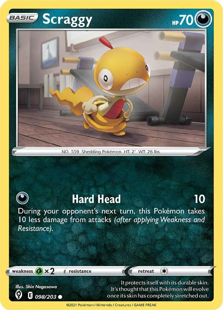 Scraggy (098/203) (SWSH07)