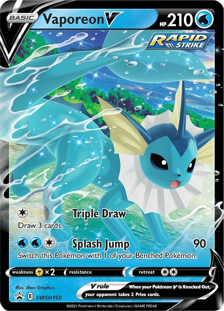 Vaporeon V - SWSH150 (SWSH150) (SWSD)