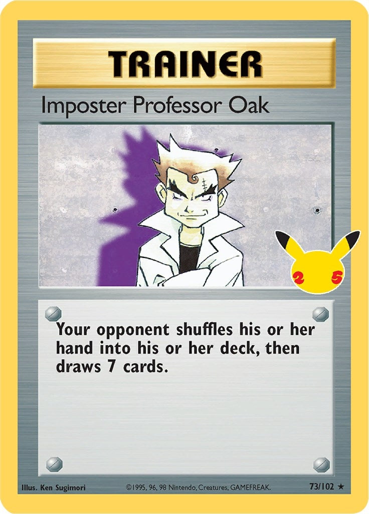 Imposter Professor Oak (73/102) (CCC)