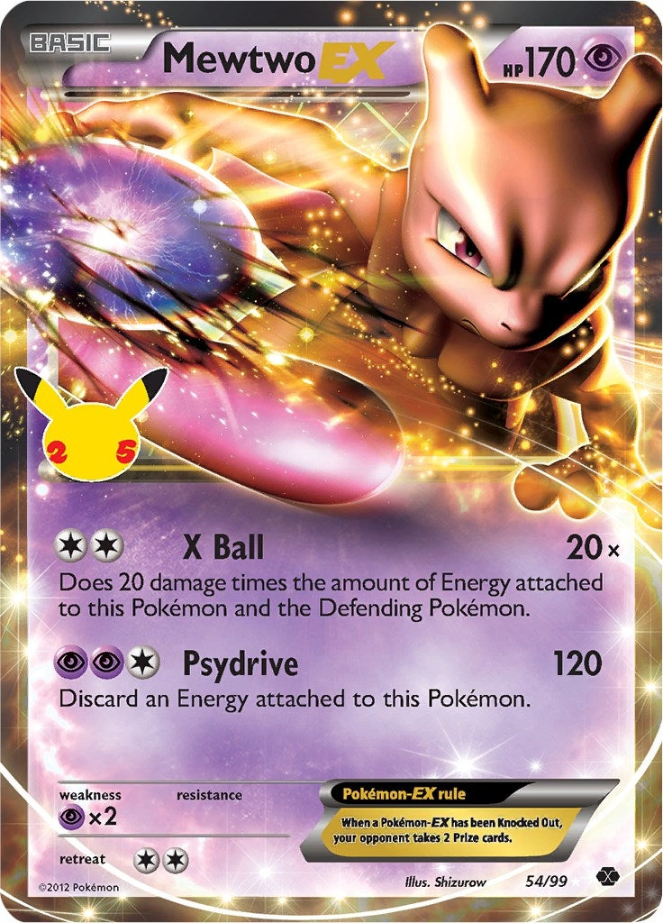 Mewtwo EX (54/99) (CCC)