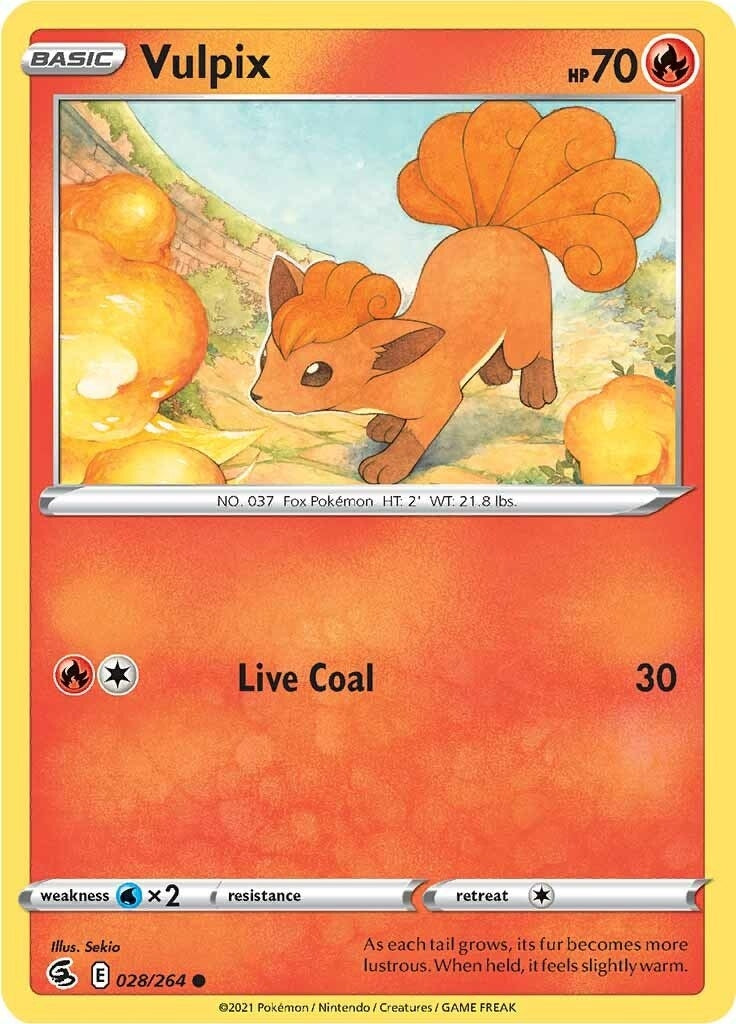 Vulpix (28) (028/264) (SWSH08)