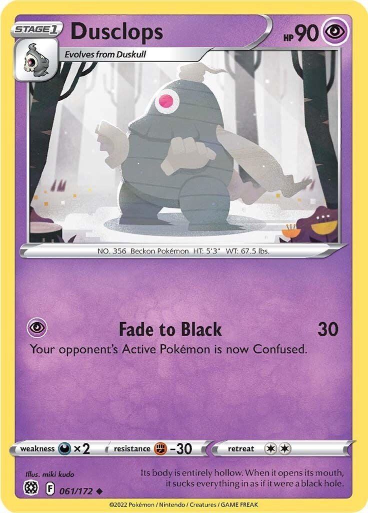 Dusclops (061/172) (SWSH09)