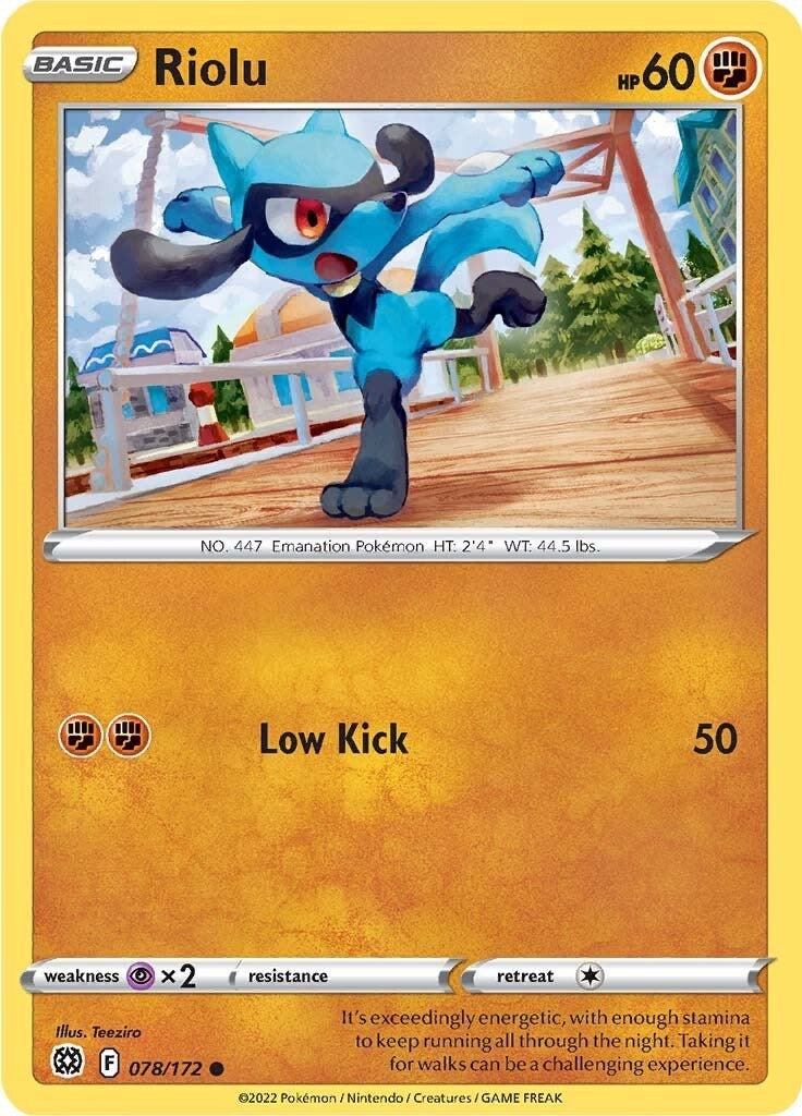 Riolu (078/172) (SWSH09)