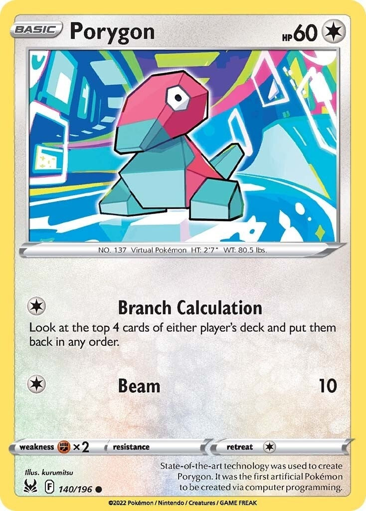 Porygon (140/196) (SWSH11)