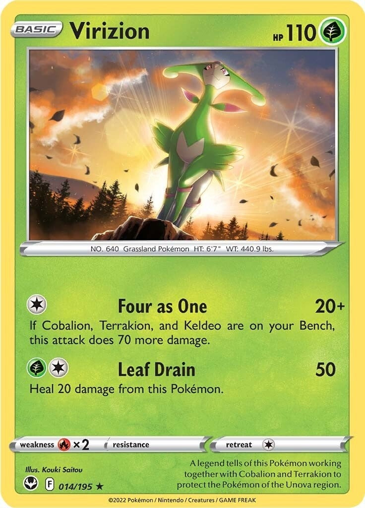 Virizion (014/195) (SWSH12)