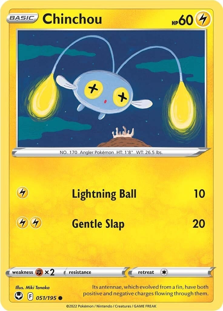 Chinchou (051/195) (SWSH12)