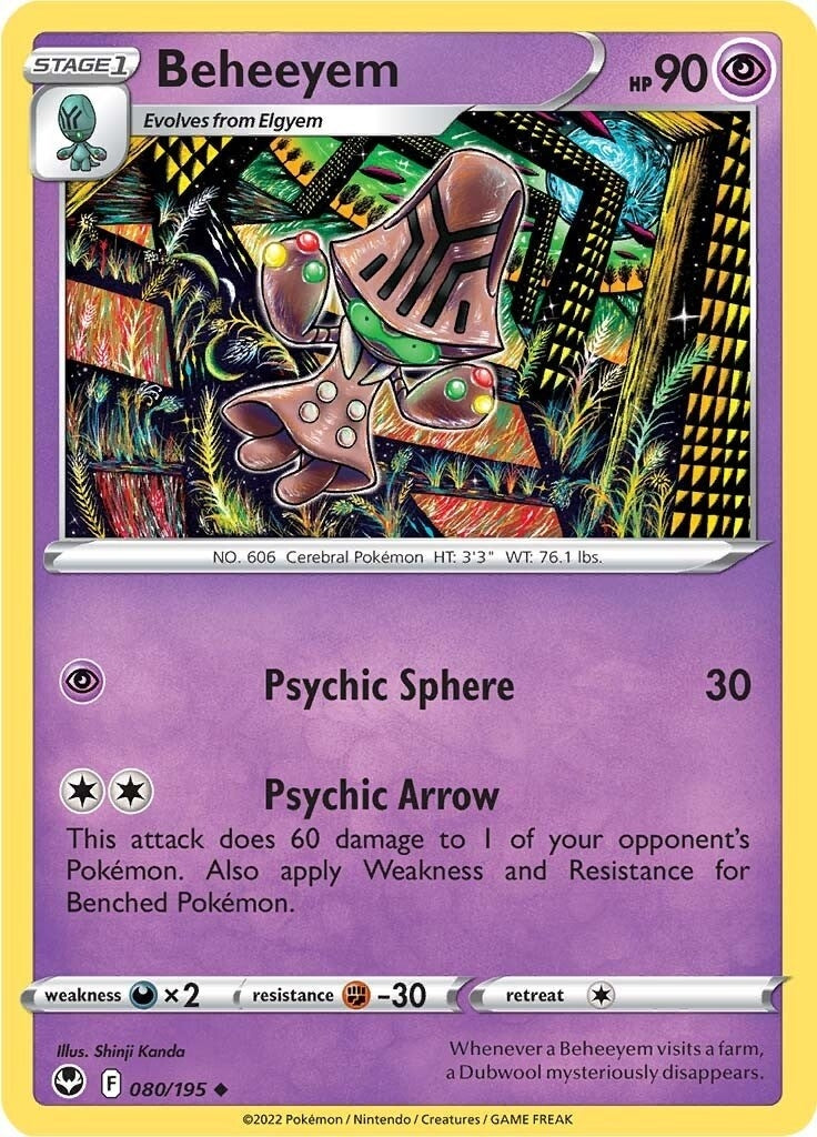 Beheeyem (080/195) (SWSH12)