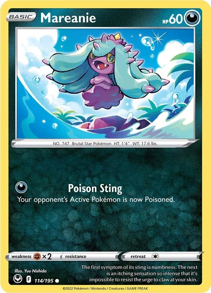 Mareanie (114/195) (SWSH12)