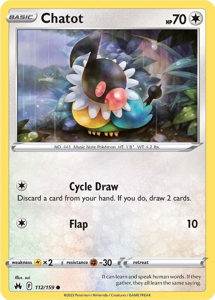 Chatot (112/159) (CRZ)