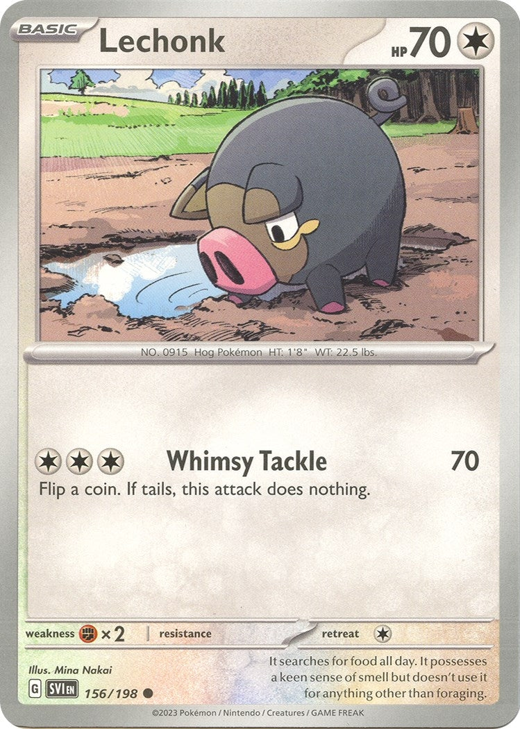 Lechonk (156/198) (SVI)