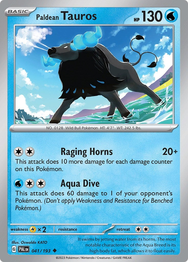 Paldean Tauros (041/193) (PAL)