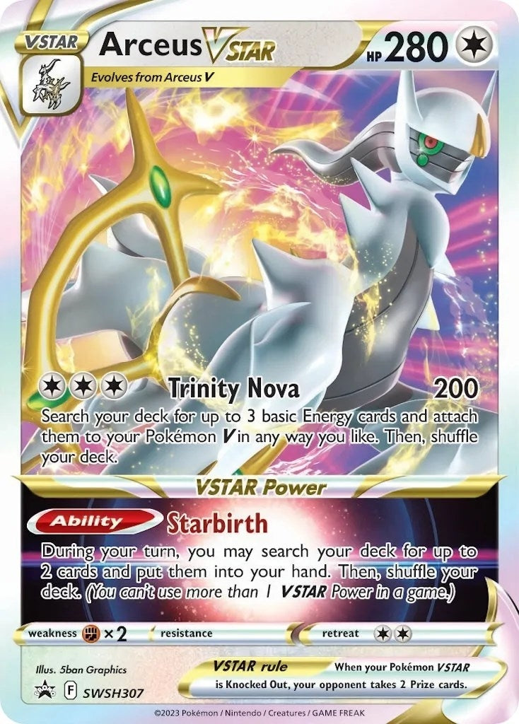 Arceus VSTAR - SWSH307 (SWSH307) (SWSD)