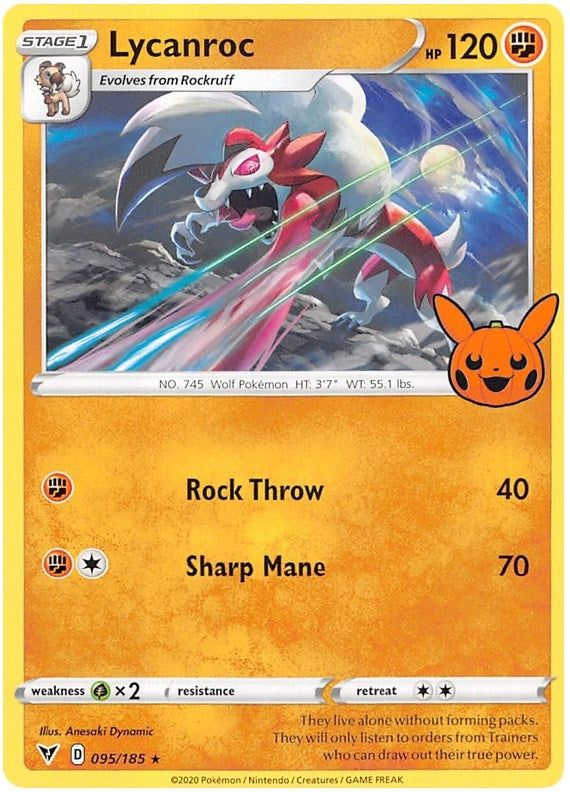 Lycanroc (095/185) (TTBB23)