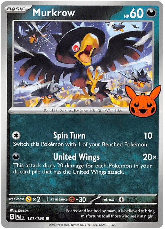 Murkrow (131/193) (TTBB23)