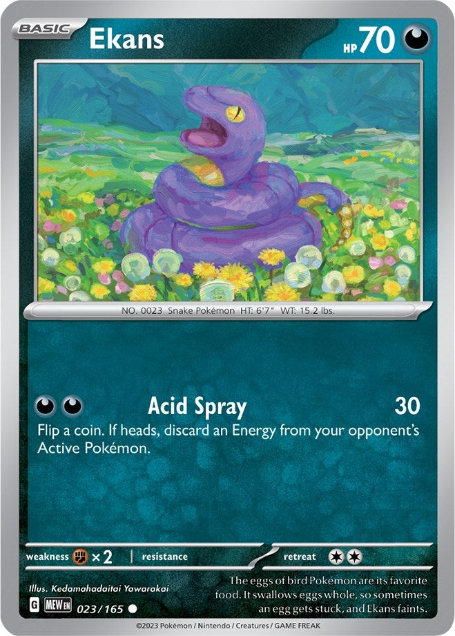 Ekans (023/165) (MEW)