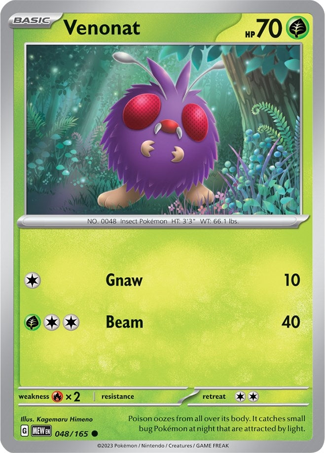 Venonat (048/165) (MEW)