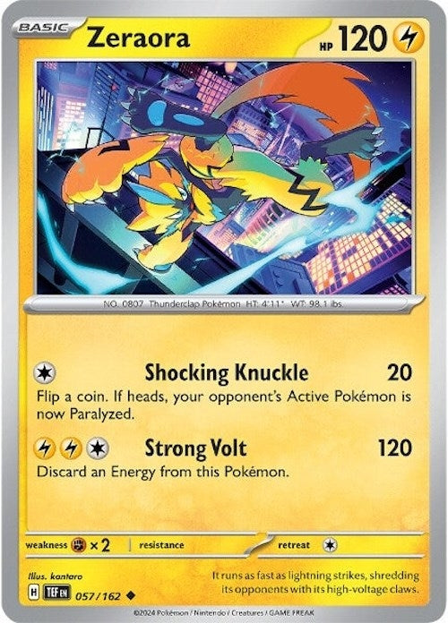 Zeraora (057/162) (TEF)