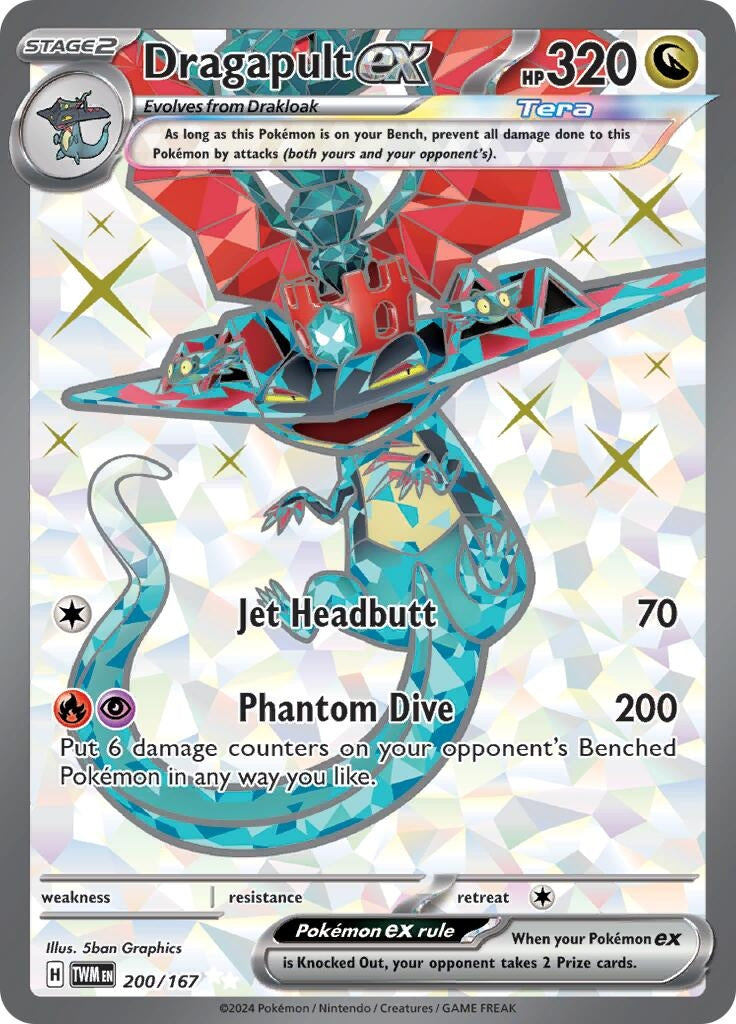 Dragapult ex (200/167) (TWM)