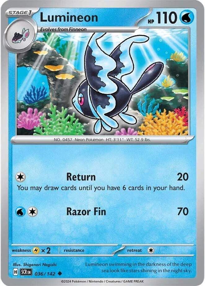 Lumineon (036/142) (SCR)
