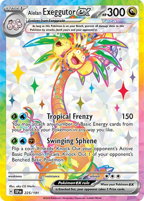 Alolan Exeggutor ex (225/191) (SSP)