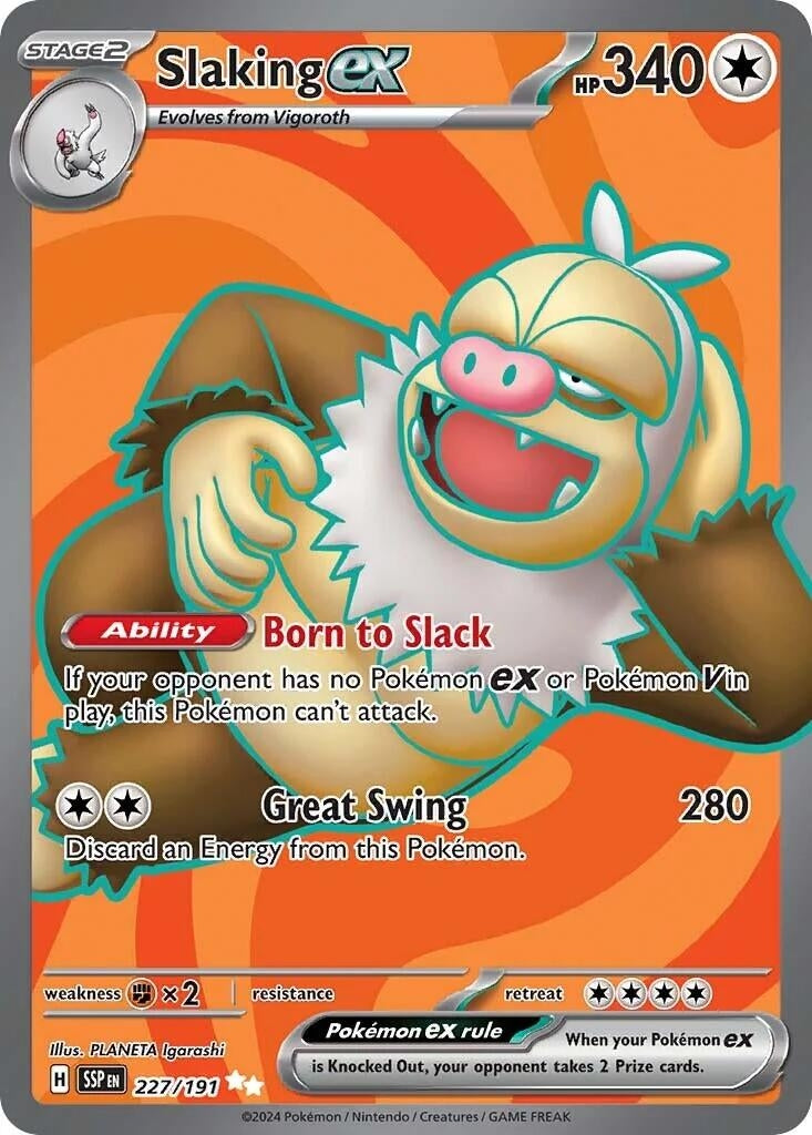 Slaking ex (227/191) (SSP)