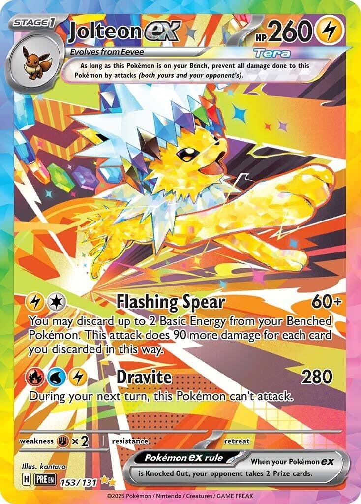 Jolteon ex (153/131) (PRE)