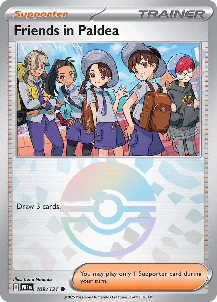 Friends in Paldea - 109/131 (Poke Ball Pattern) (109/131) (PRE)