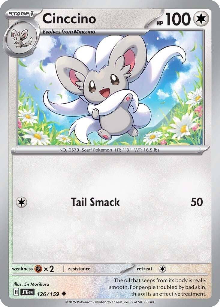 Cinccino (126/159) (JTG)