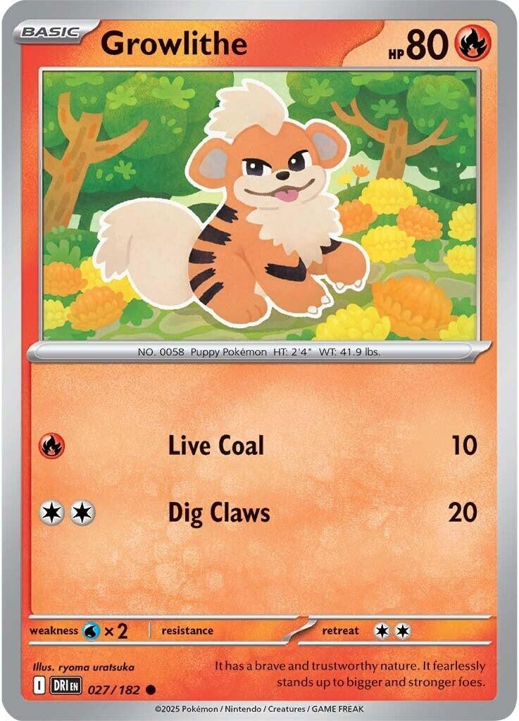 Growlithe (027/182) (DRI)