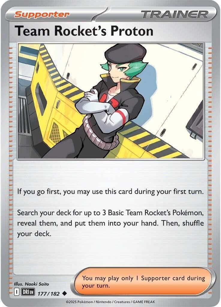 Team Rocket's Proton (177/182) (DRI)