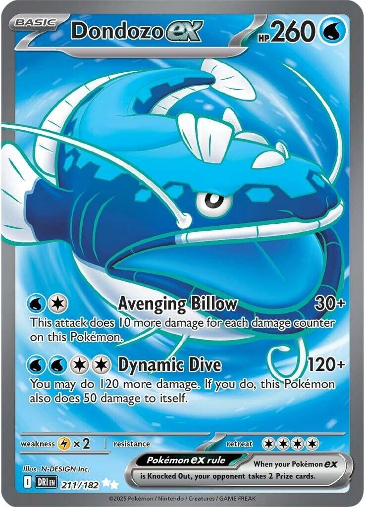 Dondozo ex (211/182) (DRI)