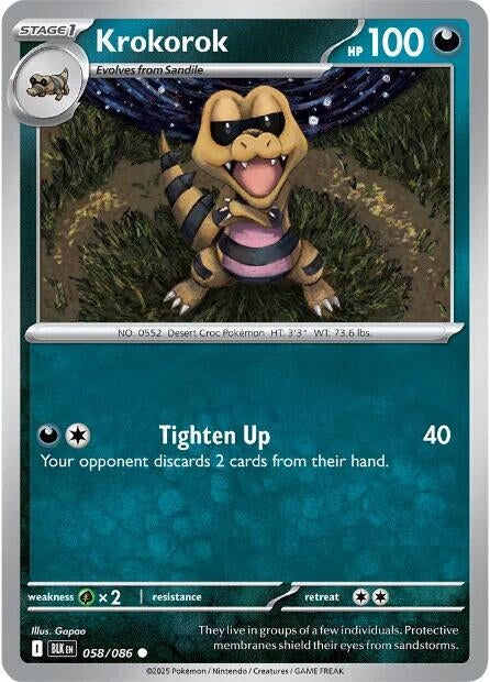 Krokorok (058/086) (BLK)
