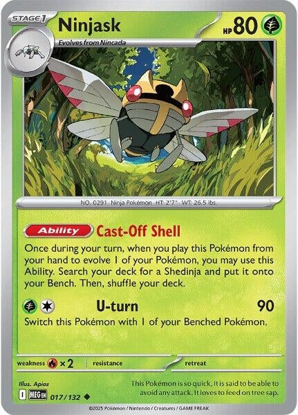 Ninjask (017/132) (MEG)