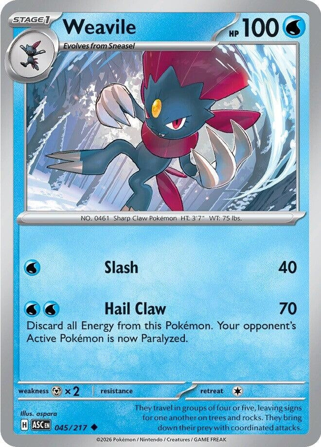 Weavile (045/217) (ASC)