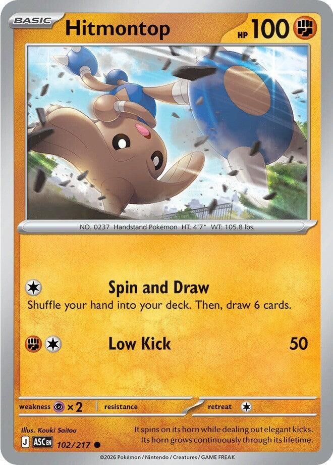 Hitmontop (102/217) (ASC)