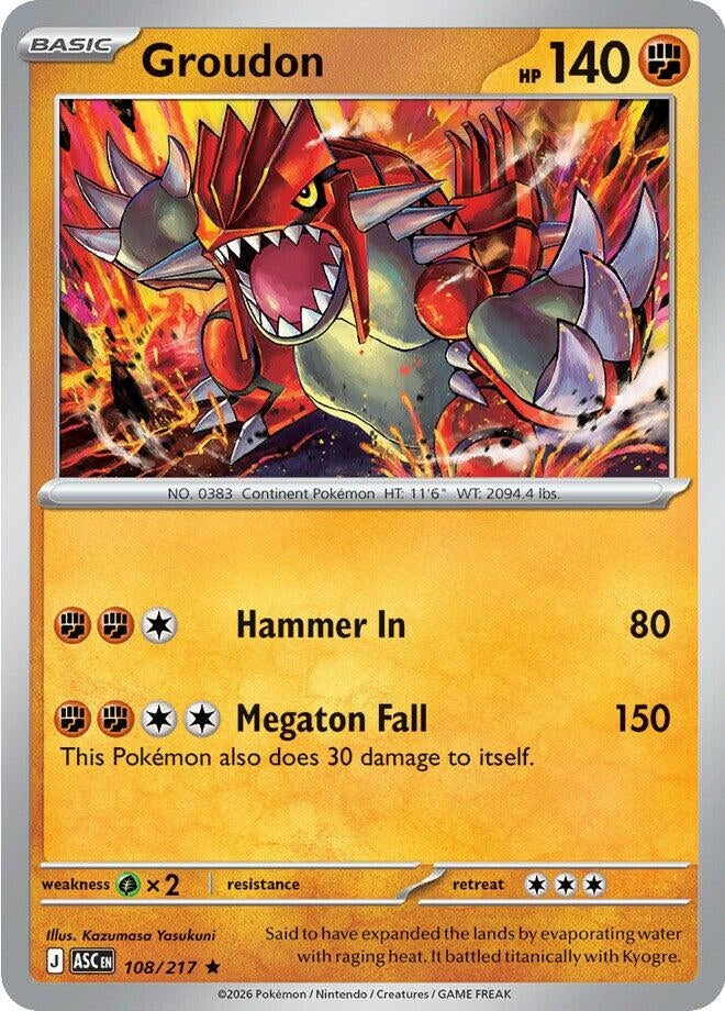 Groudon (108/217) (ASC)