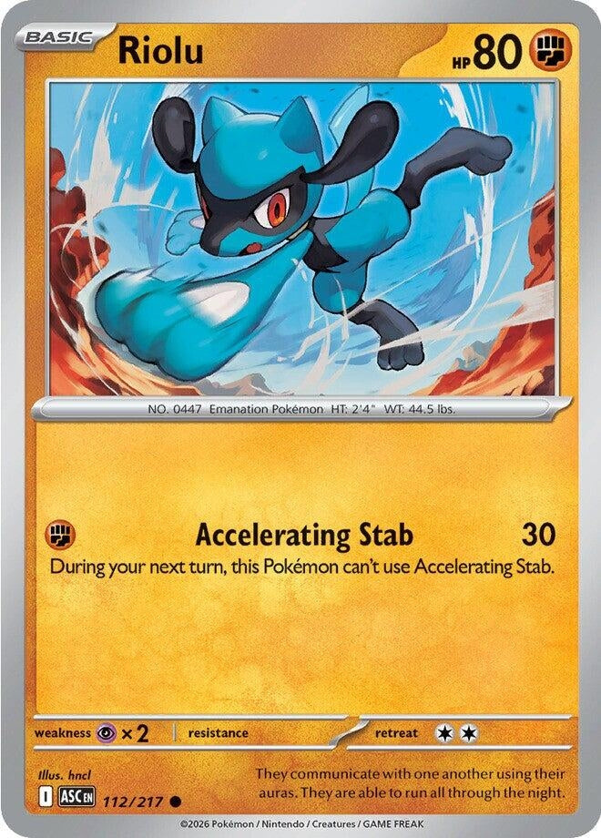 Riolu (112/217) (ASC)